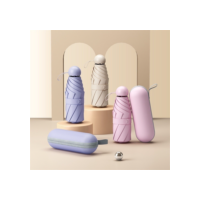 Guarda Chuva de sol Caso Óculos Da Cápsula ultra light mini Sombrinha Bolso sus