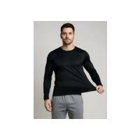 Camiseta Manga Longa Térmica Lisa Segunda Pele Proteção Uv