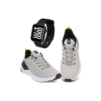 Kit Tênis Esportivo It Shoes Masculino + Relógio Digital