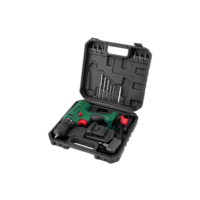 Parafusadeira Furadeira A Bateria Dwt Pfd120 Bivolt + Maleta Cor Verde-escuro 110V/220V