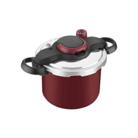 Panela De Pressão Rochedo Clipso Vermelha