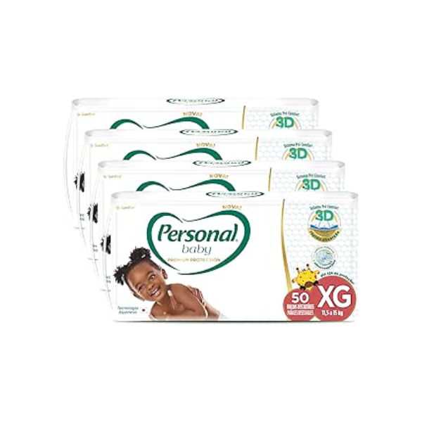 Personal Premium Protection XG, 4 pacotes com 50 unidades cada