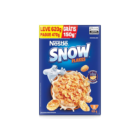 Snow Flakes Cereal Matinal Tradicional Leve 620G Embalagem Econômica