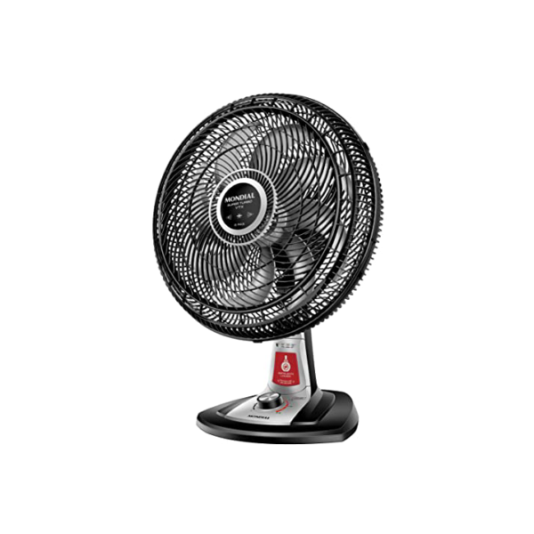 Ventilador 40cm Super Turbo 8 Pás Repelente Líquido, Mondial, Preto/Prata, 140W, 220V - VTX-40-8P-RL
