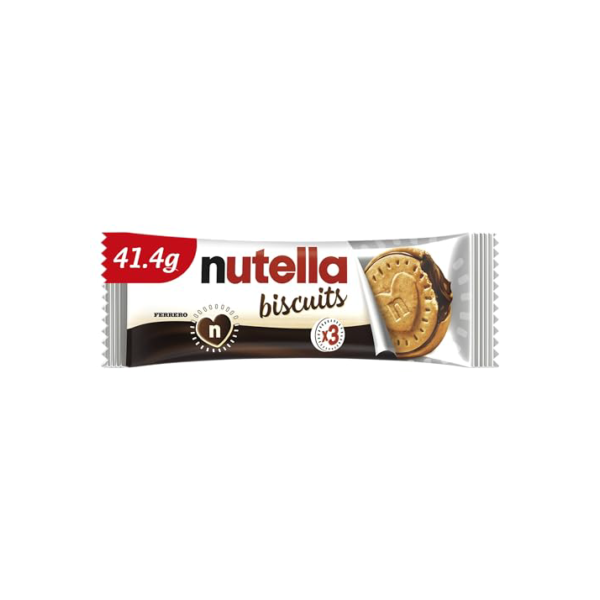 NUTELLA BISCUIT BISCOITO RECHEADO DP 41,4 GR