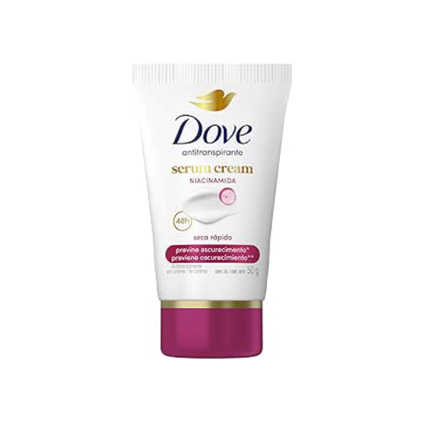 Dove Desodorante Antitranspirante em Creme Previne Escurecimento 50 G
