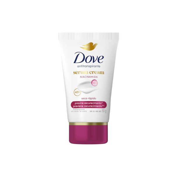 Dove Desodorante Antitranspirante em Creme Previne Escurecimento 50 G