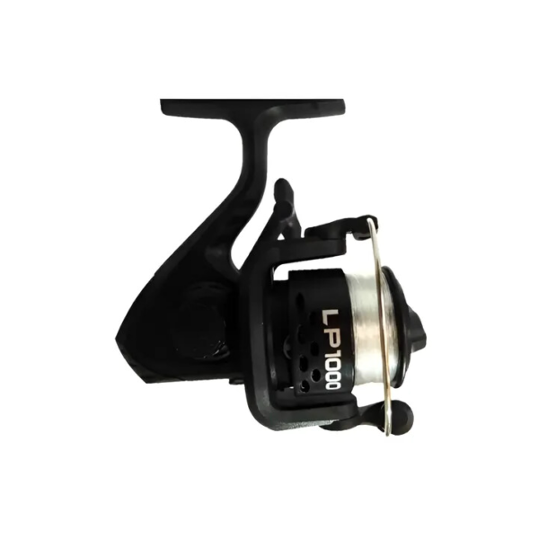 Molinete Albatroz Lp1000 - 5.2:1 Recolhimento + Linha Cor Preto Lado da manivela Direito/Esquerdo