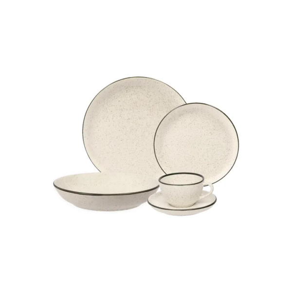 Aparelho De Jantar 20 Peças Oxford Flat Duna