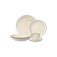 Aparelho De Jantar 20 Peças Oxford Flat Duna