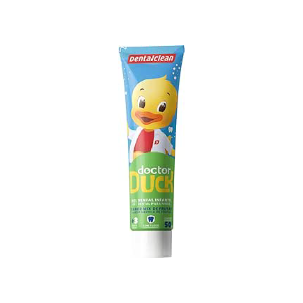 Dentalclean Gel Dental Infantil Dr. Duck 50g com Flúor