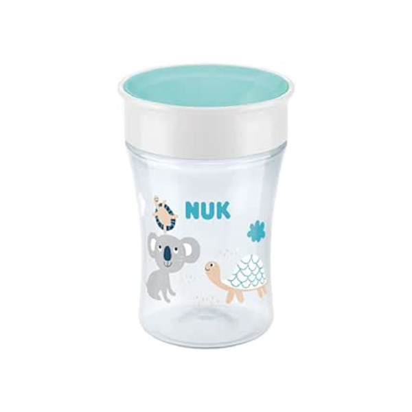 NUK Magic Copo Antivazamento 360° Boy, 230 ml, Azul