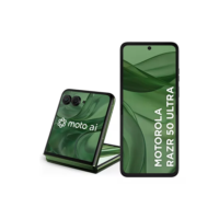 Smartphone Motorola Razr 50 Ultra - 512GB 24GB (12GB RAM+12GB Ram Boost) Tela dobrável 6,9" pOLED e externa 4” Moto AI camera IPX8 - Forest green
