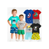 Kit 8 Peças De Roupa Infantil Masculino Bebe Menino Atacado