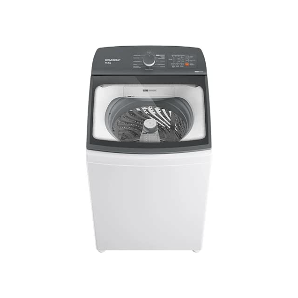 Máquina de Lavar Brastemp 15Kg Branca com Ciclo Tira Manchas Advanced e Smart Sensor - BWF15AB 110V