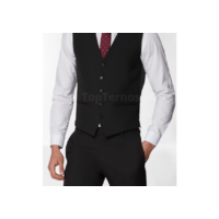 Colete Social Masculino Preto 5 Botões C/regulagem