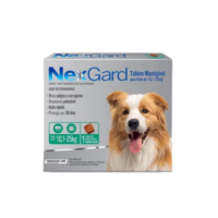 Antipulgas E Carrapatos Nexgard Cão 10 A 25kg Com 1 Nex Gard