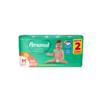 Fralda Descartável Personal Baby Protect & Sec M 40 Unidades