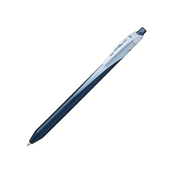 Caneta Energel Wave Retrátil, Pentel, Azul Marinho, 0.7 Mm, Pacote De 1