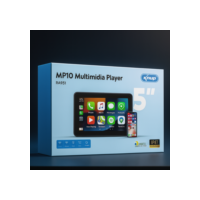 Multimídia para Moto com CarPlay e Android Auto | Tela Touch GPS Bluetooth Evite Furto