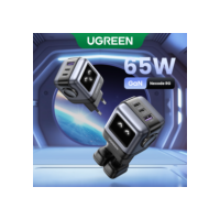 UGREEN-GaN projeto do robô carregador, carga rápida 4.0, 3.0 PPS, carregador rápido PD para iPhone 15, 14, 13 Pro, Macbook Laptop, tablet, 65W, novo