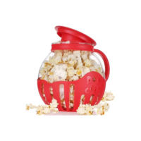 Pipoqueira Micro-ondas Vidro Fitness Óleo 2l Pipoca