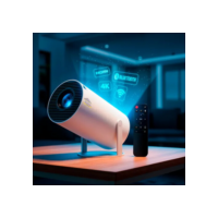 Projetor Smart Portátil Several Importados Full Hd 4k Android 11 Wi-fi Bluetooth Mini Projetor Home Theater Cinema Em Casa Cor Branco Imagem Nítida Som Potente Compatível Com Diversos Dispositivos