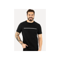Camiseta Calvin Klein Jeans Masculina Sash Preta