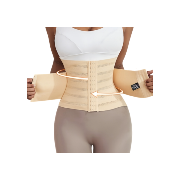 Z&D Lingerie Cinta Elastique Modeladora De Alta Compressão Redutor Afina Cintura 890