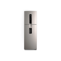 Geladeira Electrolux Frost Free Inverter 409L Água na Porta com AutoSense Duplex Inox Look (IW46S)