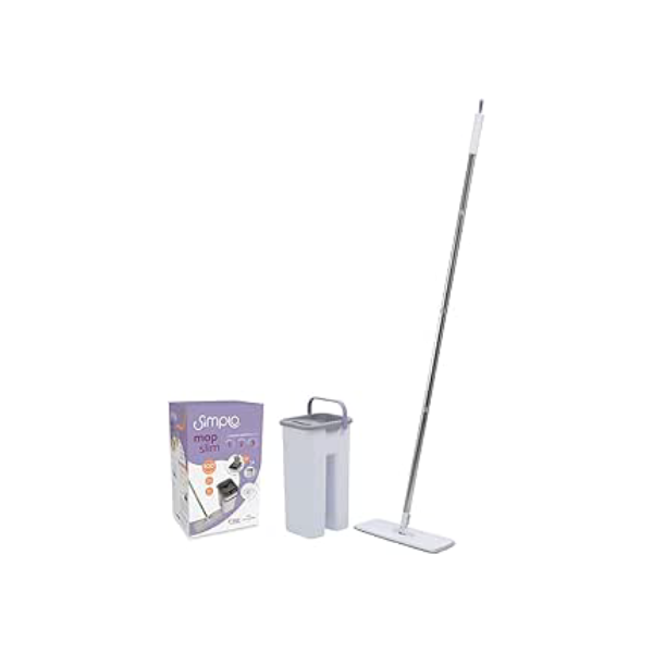 Simplo - Mop com Balde e Esfregão Slim Limpeza Prática e Eficiente