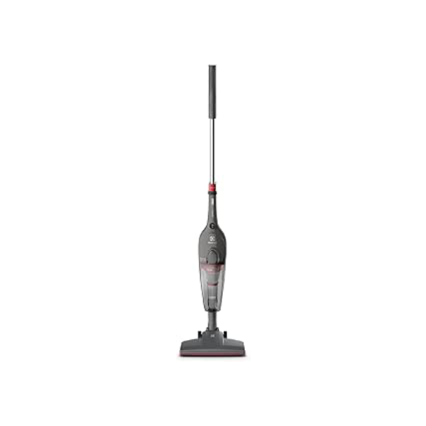 Aspirador pó vertical com fio portátil de mão 2 em 1 1450W cabo 6m capacidade 1,6L filtro HEPA Electrolux STK15 220V Cinza Urban Grey