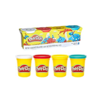 Play-Doh, Massinha de Modelar com 4 Potes - ITEM SORTIDO - NÃO É POSSÍVEL ESCOLHER AS CORES