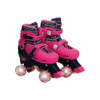 Patins 4 Rodas Paralelas com Luz Feminino Nº39-42 Unik Toys