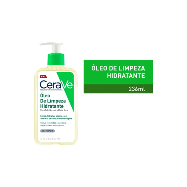 Óleo De Limpeza Hidratante 236ml Cerave Neutra