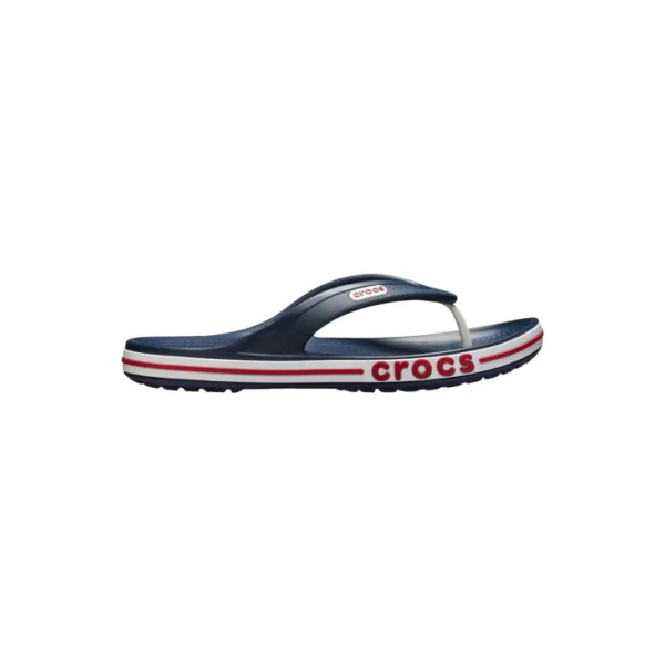 Chinelo Crocs Bayaband Flip Navy/pepper.