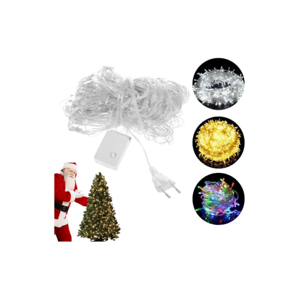 Pisca Pisca De Natal 10m Interior/exterior 100 Lâmpadas Led