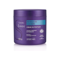 Eudora Creme Para Pentear Siàge Revela Os Cachos 500g