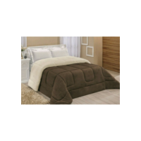 Cobredon Edredon Sherpa Casal Queen
