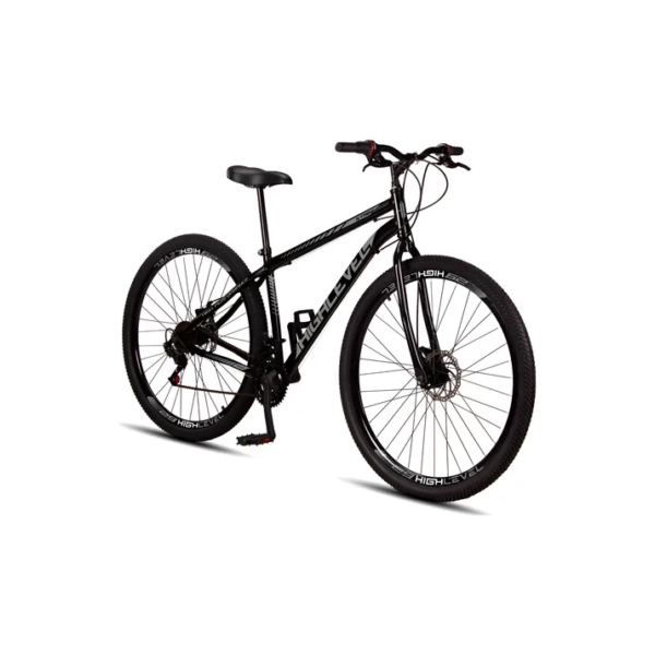 Bicicleta Aro 29 Mtb Aço Carbono Freios A Disco 21 Vel