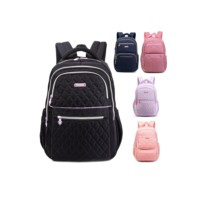 jiesipote mochilas Bolsas de escola para meninas Mochila mochila feminina reforçada