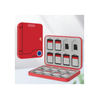 Adequado para leitor de cassete de absorção magnética de cartão de jogo Switch 16 em 1 vermelho