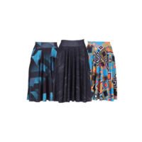 Kit com 3 Saias Godê Evangélica Feminina Sublimada