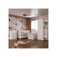 Quarto Infantil Completo com Poltrona de Amamentação Multimóveis MP4074
