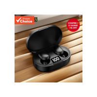 E6S TWS Bluetooth 5.0 Fones De Ouvido Estojo De Carregamento Portátil Sem Fio Ultracompacto Leve