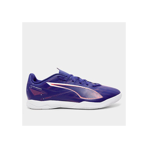 Chuteira Futsal Puma Ultra 5 Play Unissex - Roxo+Laranja