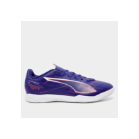 Chuteira Futsal Puma Ultra 5 Play Unissex - Roxo+Laranja