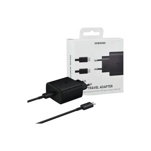 Carregador Turbo Samsung 45w Galaxy S21 S22 S23 S24 Tipo-C Usb-C Carga Rápida