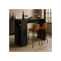 Bancada Balcão/Mesa de Cozinha Gourmet com Adega e 1 Porta Multimóveis