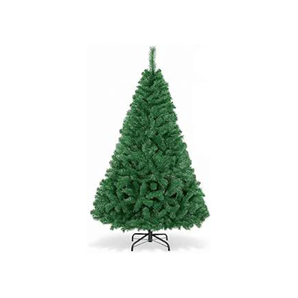 Árvore de Natal Pinheiro Grande Luxo 1,80m Pé Base Ferro 750 Galhos Cor Verde